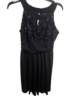 En Focus Petite 6P Navy Blue Formal Dress